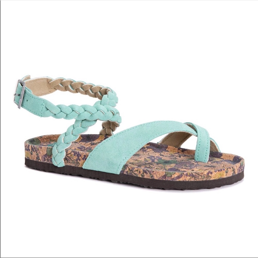 Muk Luks Estelle Sandal in Jade | Sz 10 - Picture 11 of 12